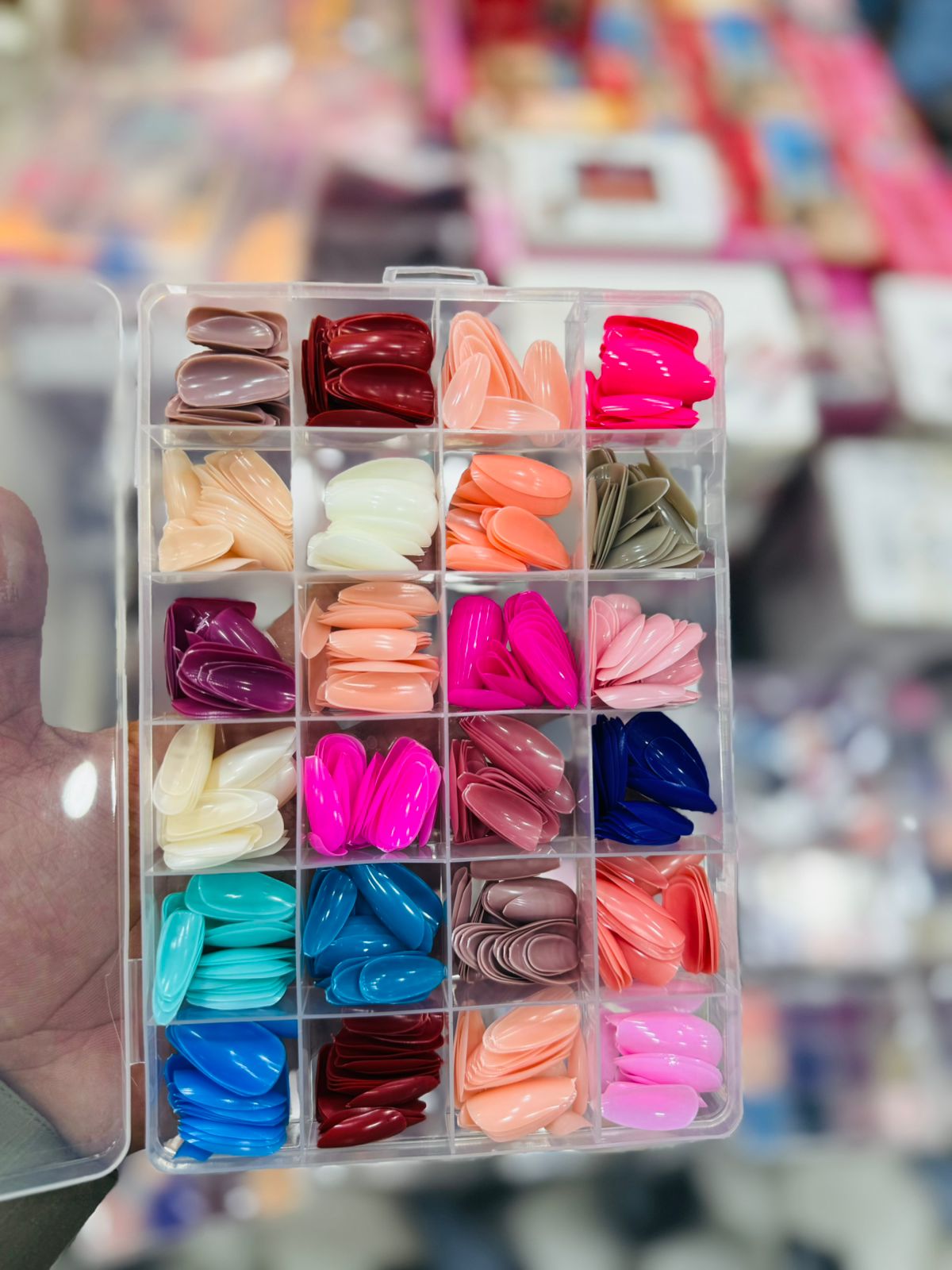 π
576 Artificial Nails + Glue β Full Set for Perfect Nail Look