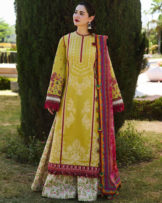 New Dhanak Embroidery Dress | Embroidery Dress For Women | Elegant Dress For Girl's | Embroidery Dress For Girl's | Winter Dress For Girl's