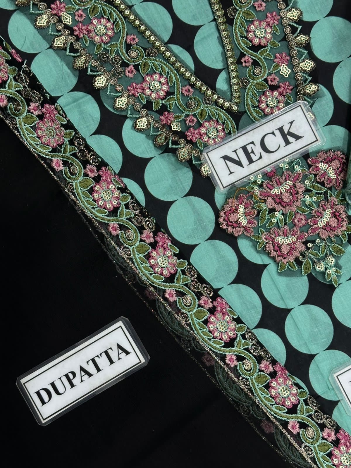 Charizma Unstitch Replica Lawn Suit With Chiffon Embroidered Dupatta | Embroidery Lawn Dress | Branded Lawn Dress For Girl's