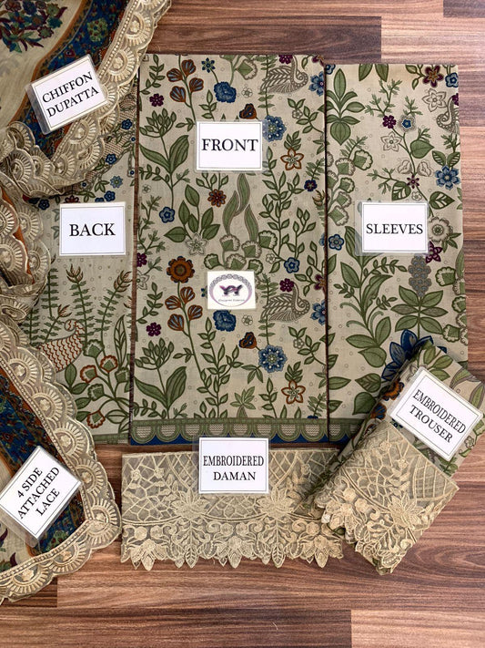 Maria B MPRINT Lawn Collection 2026 | Printed Lawn Suit | Branded Suit |