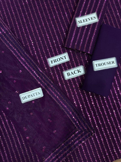 BRAND:BAROQUE Semi Pure Chiffon