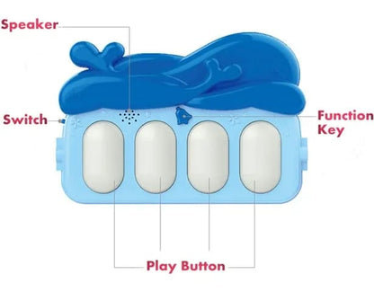 Imported High-Quality Baby Play Gym / Play Mat with Music 🎵