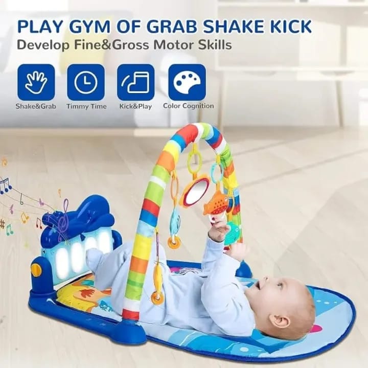 Imported High-Quality Baby Play Gym / Play Mat with Music 🎵