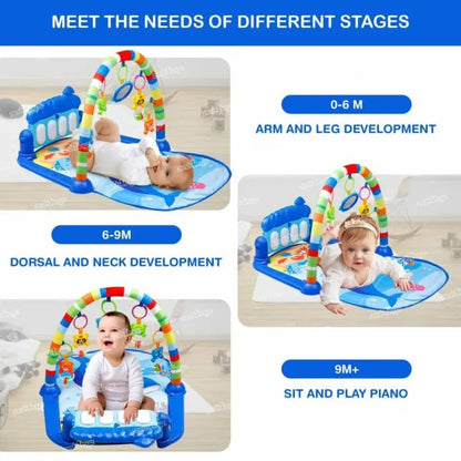 Imported High-Quality Baby Play Gym / Play Mat with Music 🎵