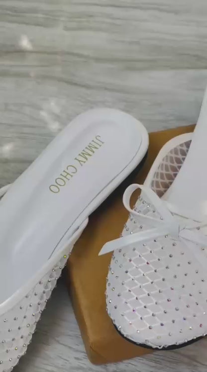 Jimmy Choo Flat Bow Pumps| New Flat Chappal| Flat Chappal For Girl's| Branded Slippers| Stylish Slippers For Girl's