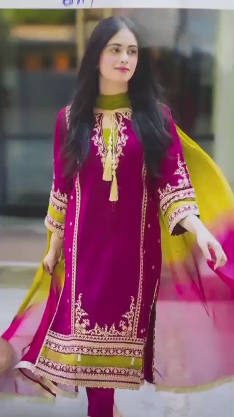 Omal 6119 Summer Collection 2026 | Heavy Embroidered Lawn Suit | Branded Lawn Dress