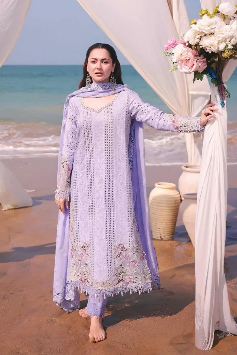SEREENE Eid Lawn Collection 2026 | Pure Egyptian Lawn 80/80 Suit | Embroidery Lawn Dress | Branded Dress For Girl's | Lawn Party Wear