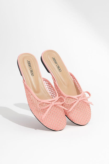 Jimmy Choo Flat Bow Pumps| New Flat Chappal| Flat Chappal For Girl's| Branded Slippers| Stylish Slippers For Girl's