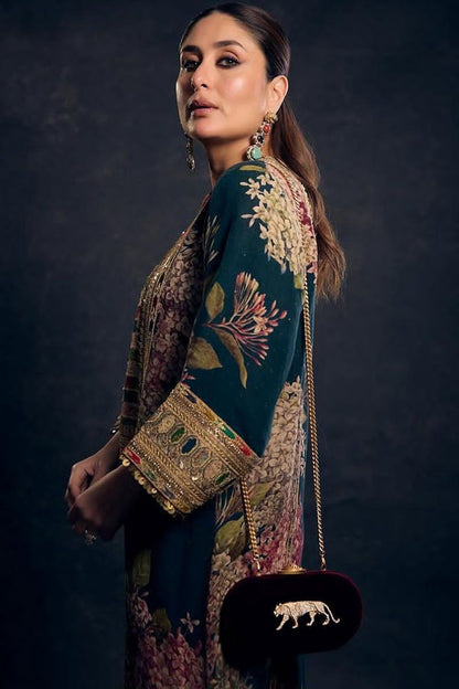 SABYASACHI Premium Lawn 3PC Unstitched Suit with Chiffon Dupatta 2026 | Designer Dress | 3 Piece Lawn Dress