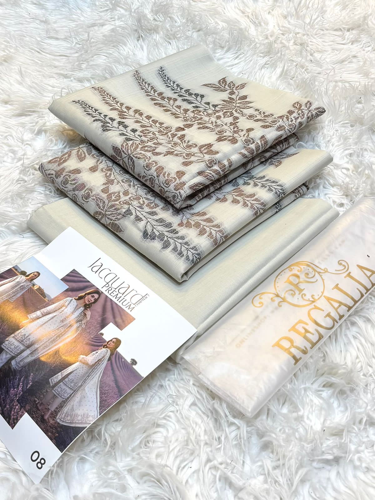 REGALIA Cotton Jacquard Collection 2026 | Digital Printed Jacquard Suit Original | Brand Dress For Girl's