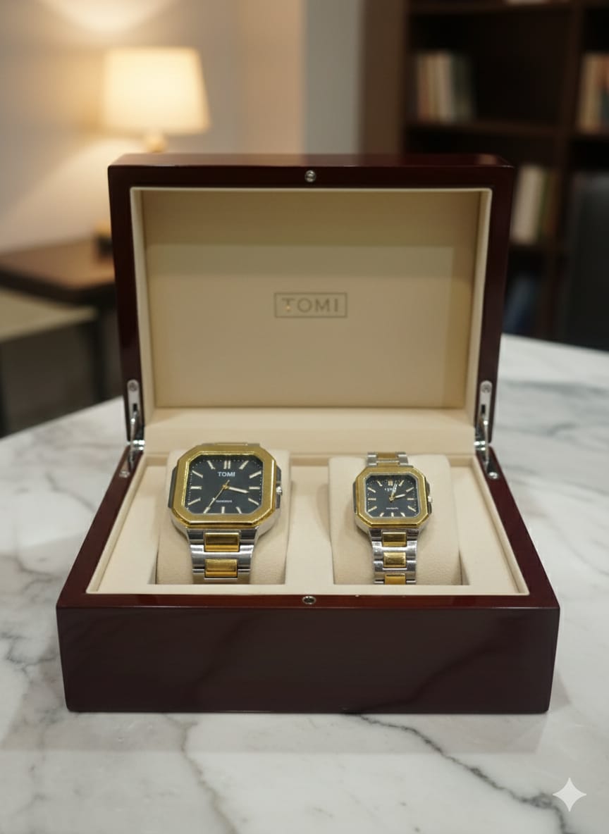 Beautiful Couple Watch| Couple Chain Watch| Couple Watch ⌚