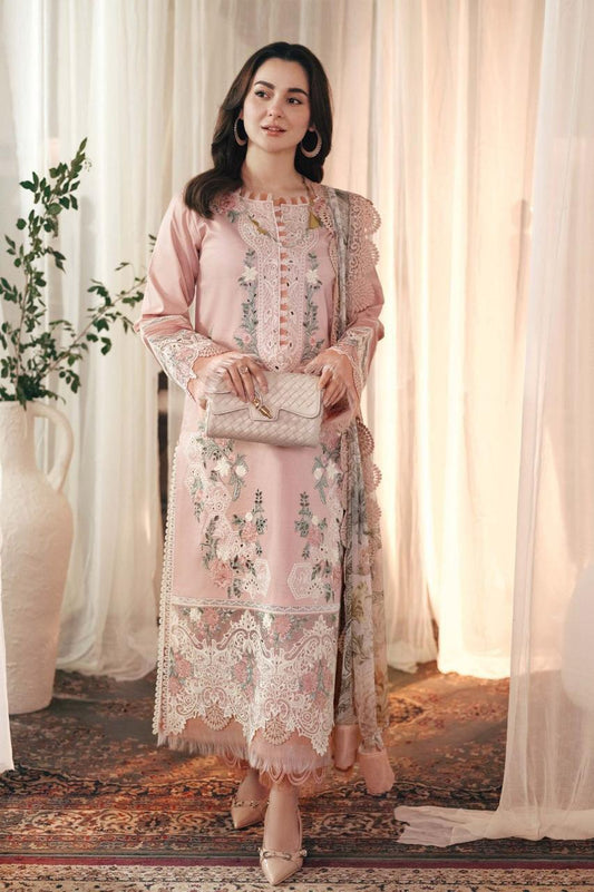JADE Luxury Lawn Suit | Heavy Embroidered Lawn | Embroidery Lawn Dress