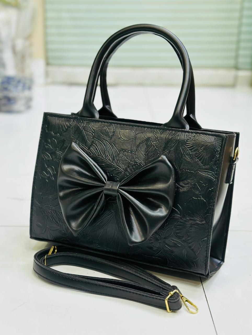 Master Quality Bow Style Printed Handbags for Women | Medium Size | Stylish & Unique Handbags |