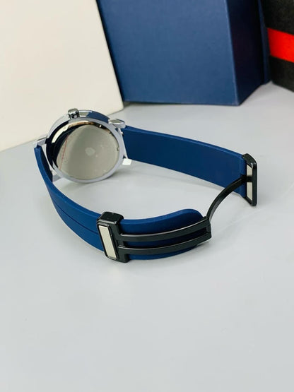 HERYI Casino Dial Rotating Watch With Rubber Strap | Trendy Water Resistant Watch | Branded Watch ⌚