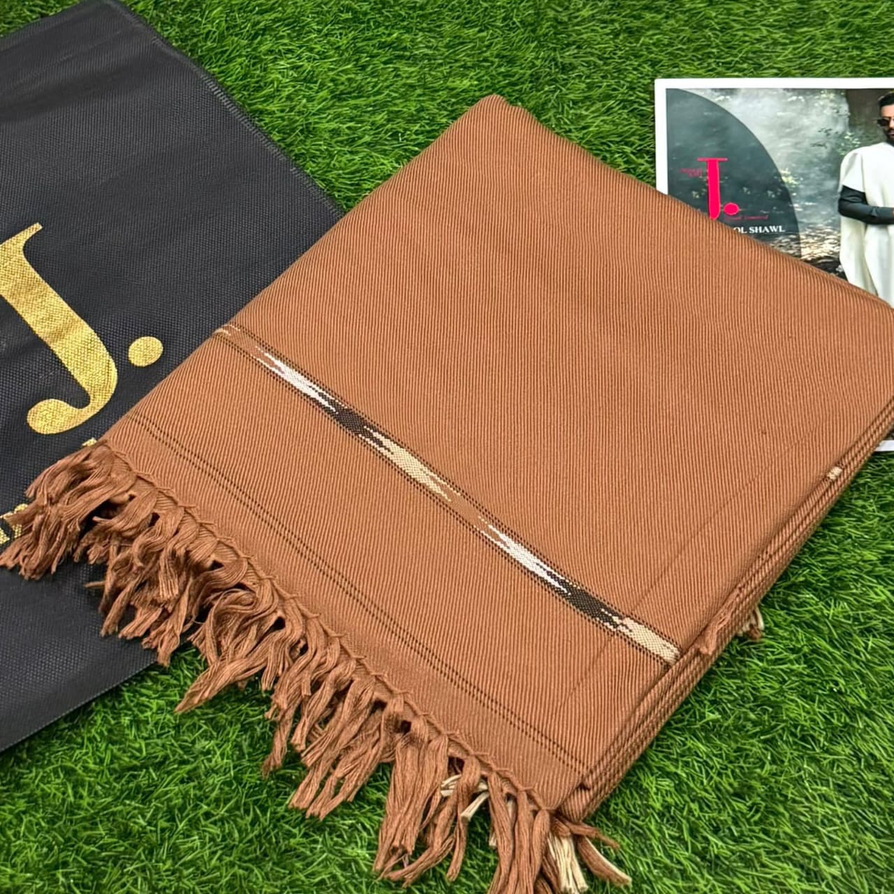 J.Mardana Shawl | Gent's Shawl | Soft Wool Shawl For Men's | Elegant Wool Shawl For Men's