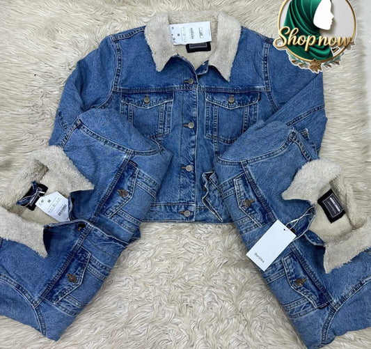 Furr Jacket| Denim Jacket | New Fur Denim Jacket 🧥