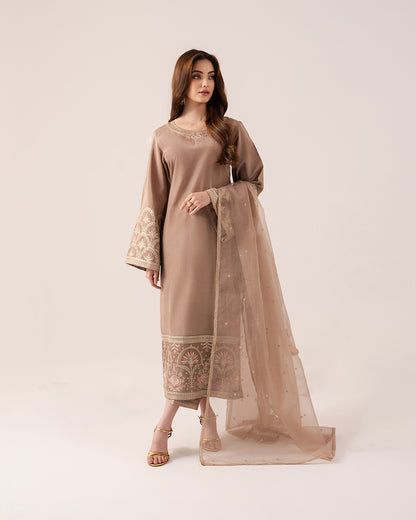 Unstitched Chiffon | Embroidered Chiffon And Organza Dress | Luxury Chiffon Dress | Party Wear Dress | Wedding Stylish Wear