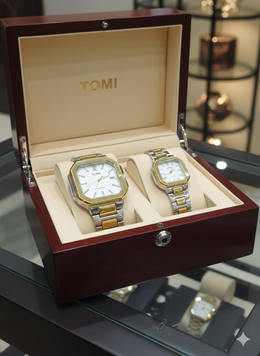 Beautiful Couple Watch| Couple Chain Watch| Couple Watch ⌚