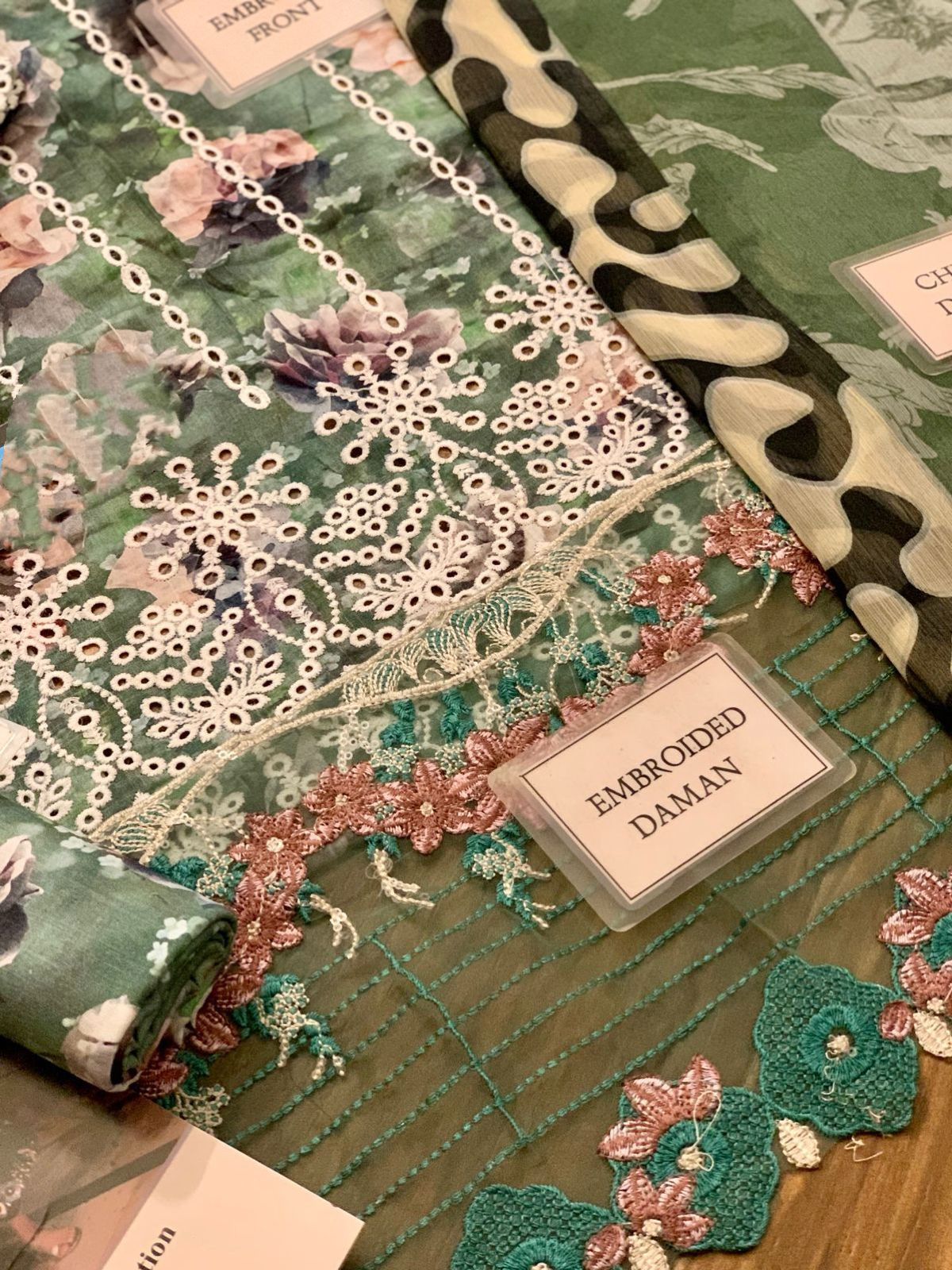 Asifa Nabel Lawn Collection | Heavy Embroidered Digital Lawn Suit | Luxury Lawn Dress For Girl's