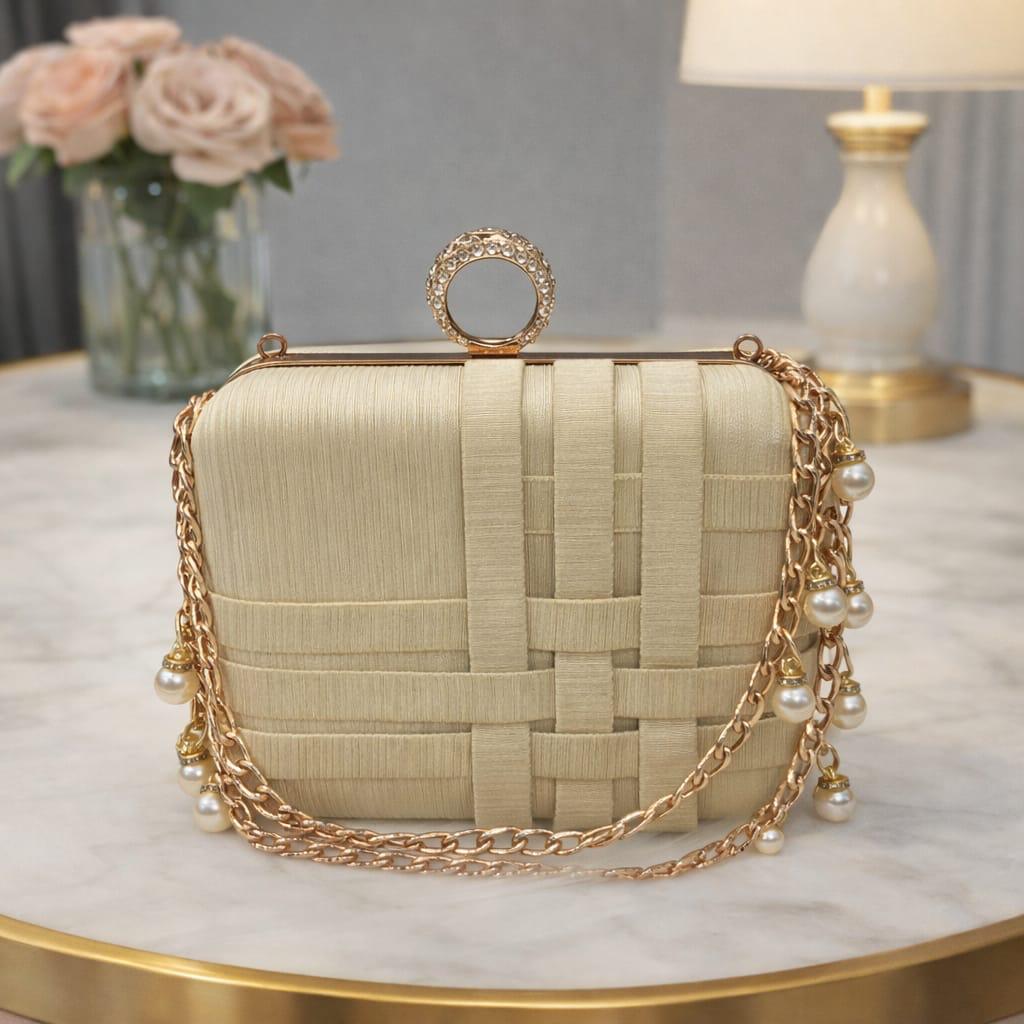 Stylish Hand Clutch for Girls | Top Lock Metal Clutch | Beautiful Hand Metal Clutch 😍