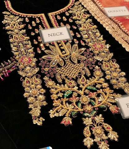 New Velvet Dress For Wedding | Micro Velvet Dress | Fancy Velvet Dress | Beautiful Dress For Party Wear