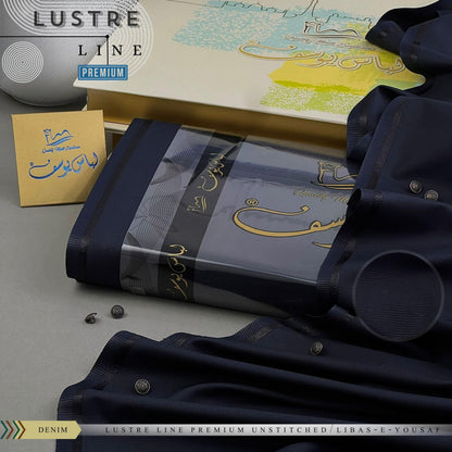 Libas-e-Yousaf Premium Unstitched Fabric | Four-Season Luxury Fabric for Men | Libas-e-Yousaf Fabric | Branded Dress For Men's