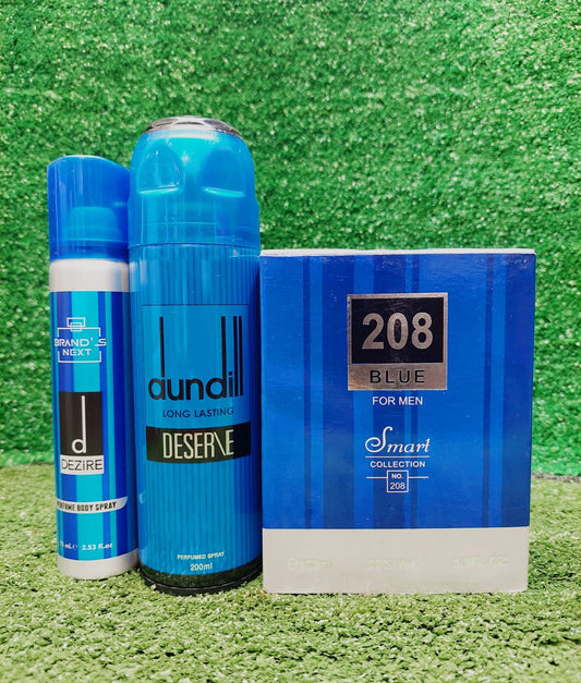 DUNDILL DESIRE BLUE Perfume| Natural Spray For Men's| Perfume For Men's | Long lasting Perfume