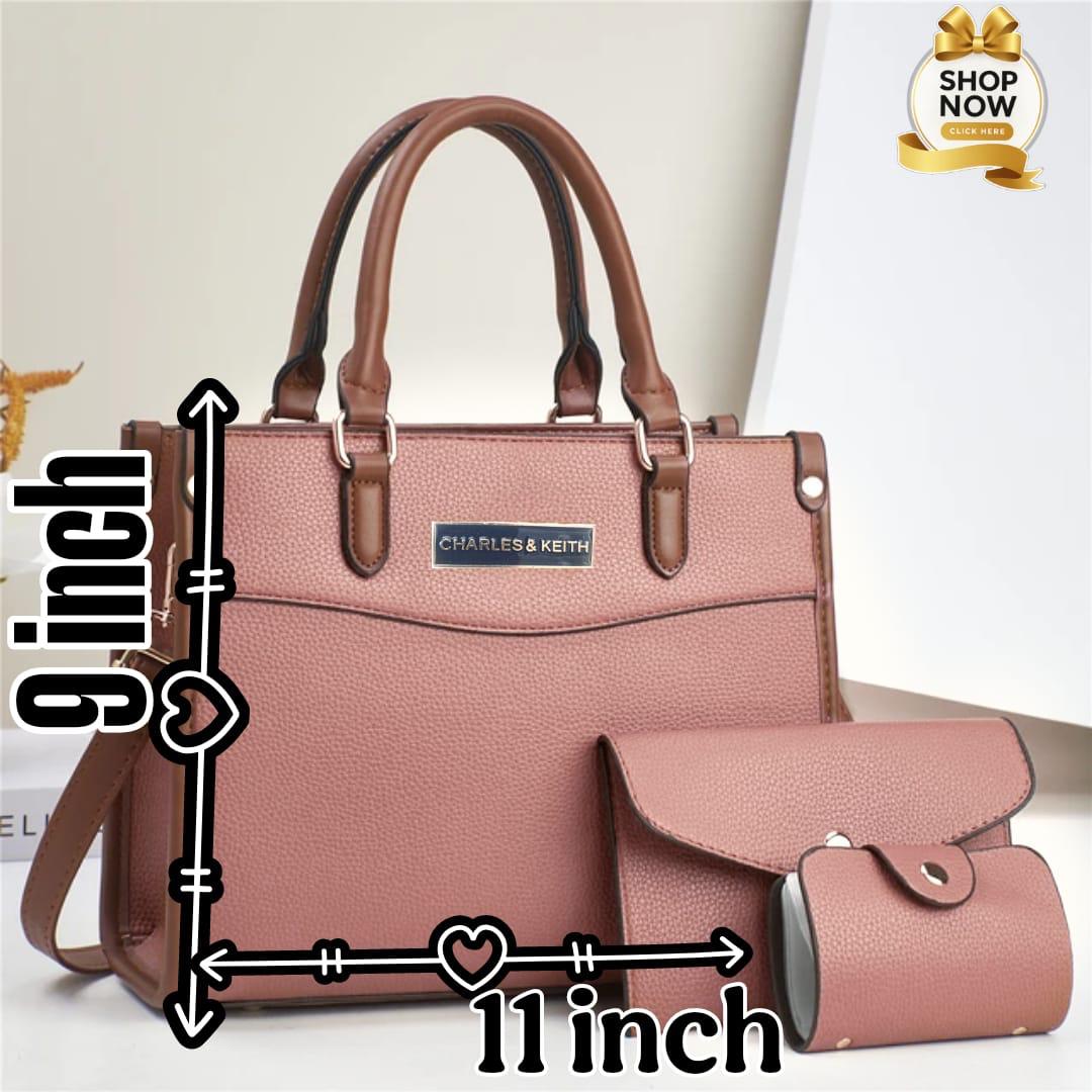 3pc C.K High Quality Bags for Women | Premium Ladies Bags in Pakistan | Stylish Bag's For Women 👜