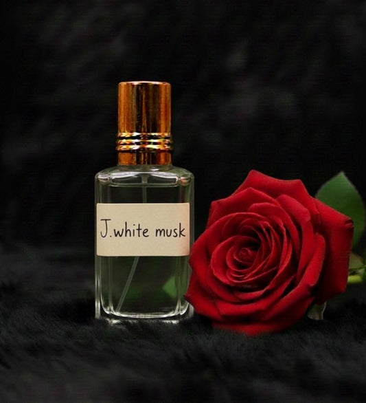 J. White Musk Attar 12ml | Non Alcoholic Long Lasting Fragrance for Men & Women