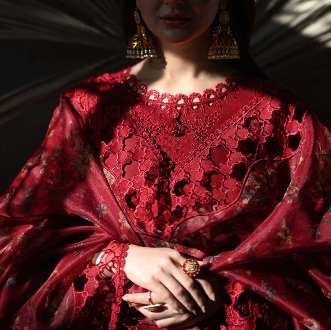 QALAMKAR Luxury Lawn Suit 2026 | Heavy Embroidered Lawn Collection | Designer Premium Dress