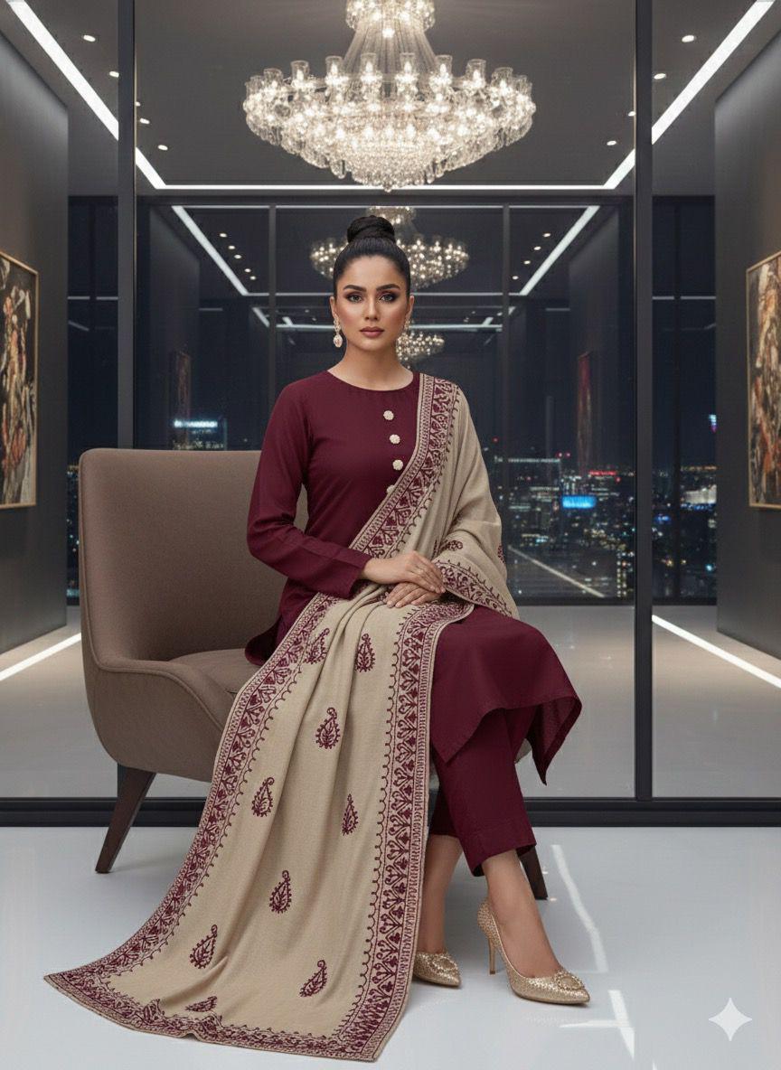 New Winter Wool Collection | Wool Dress| Ladies Wool Dress| Pashmina Dress For Girl's And Woman