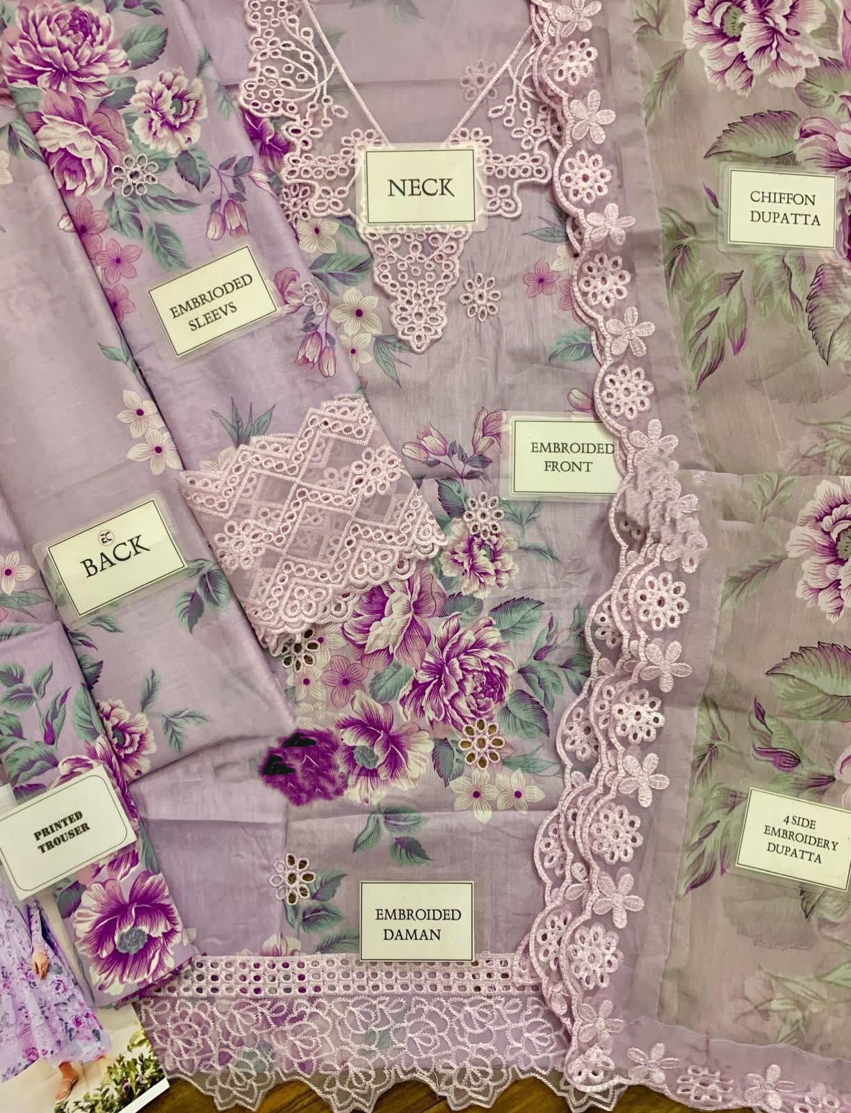 IZNIK Luxury Lawn Suit | Digital Printed Lawn Dress | Pakistani Designer Dress | Branded Dress For Girl's