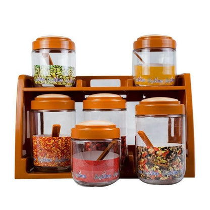 Stylish Spice Jar| Spice Jar Set| Beautiful Spices Box| Plastic Spice Jar 🫙