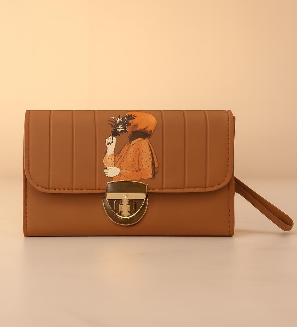 Branded Hand Clutch| Hijab Girl Hand Clutch For Girls| Clutch For Girls