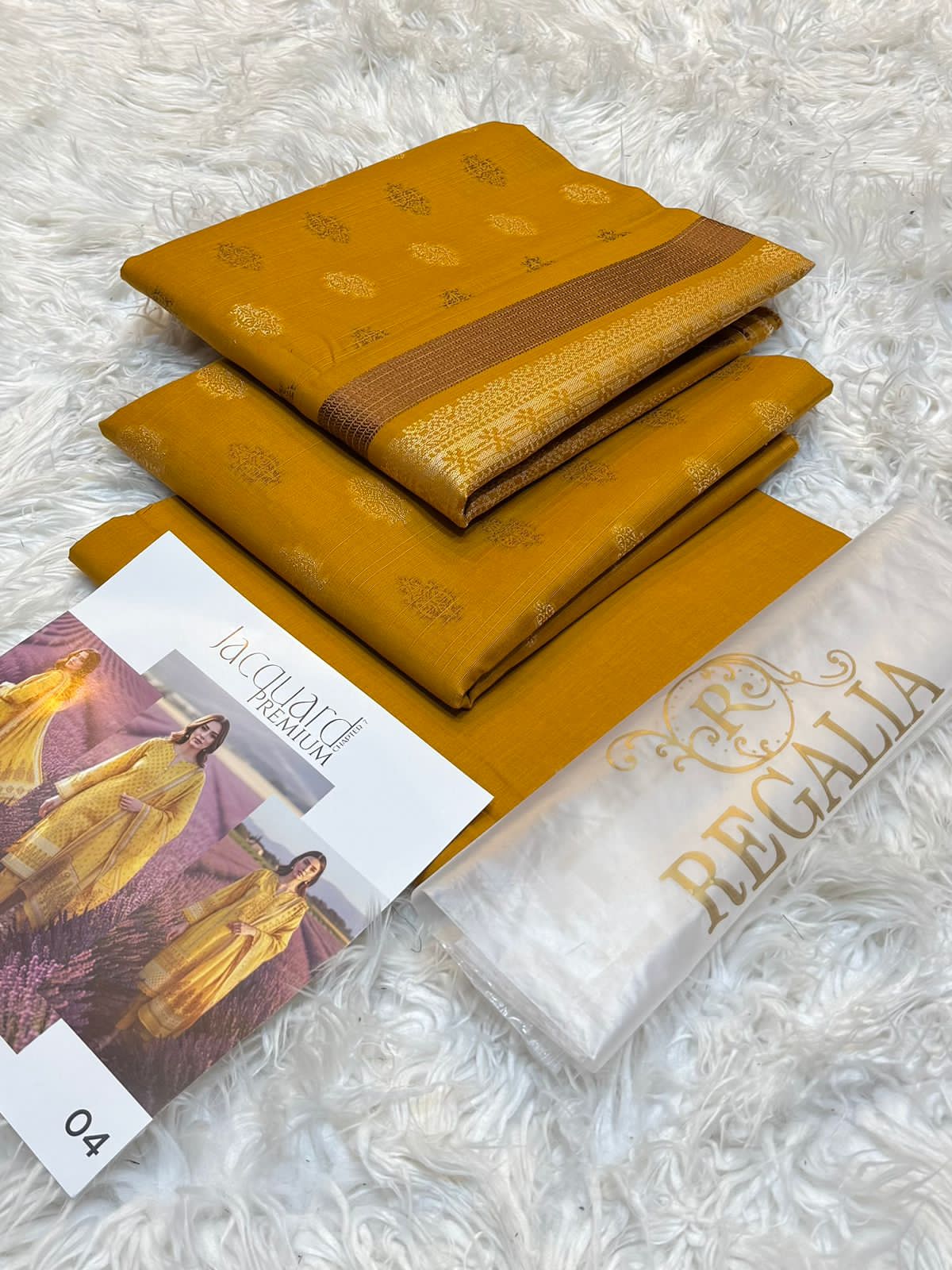 REGALIA Cotton Jacquard Collection 2026 | Digital Printed Jacquard Suit Original | Brand Dress For Girl's