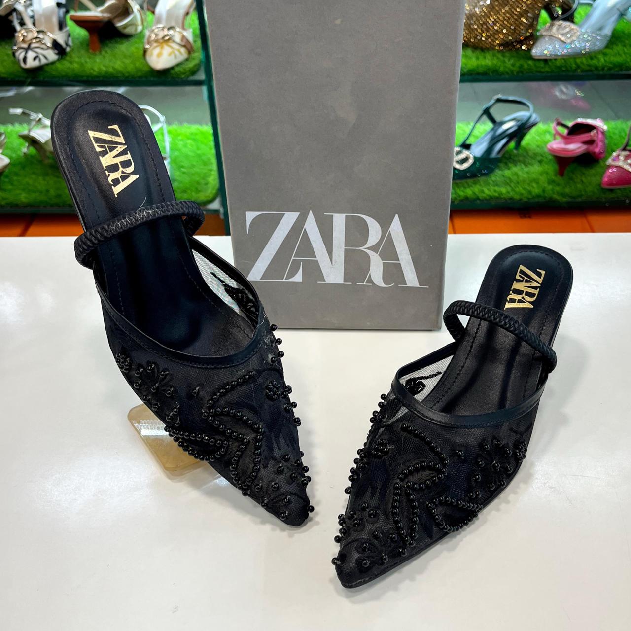 Zara Brand High Heel's 👠| Branded Heel 👠| Embroidery Heel For Party and Wedding Wear| Beautiful Heel 👠
