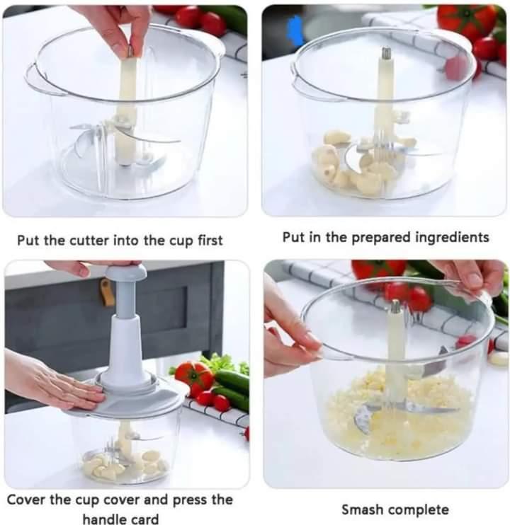 Manual Food Chopper| ABC Plastic Chopper| Food Chopper