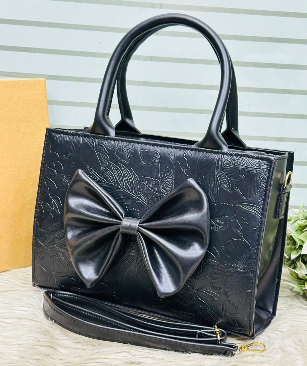 Master Quality Bow Style Printed Handbags for Women | Medium Size | Stylish & Unique Handbags |