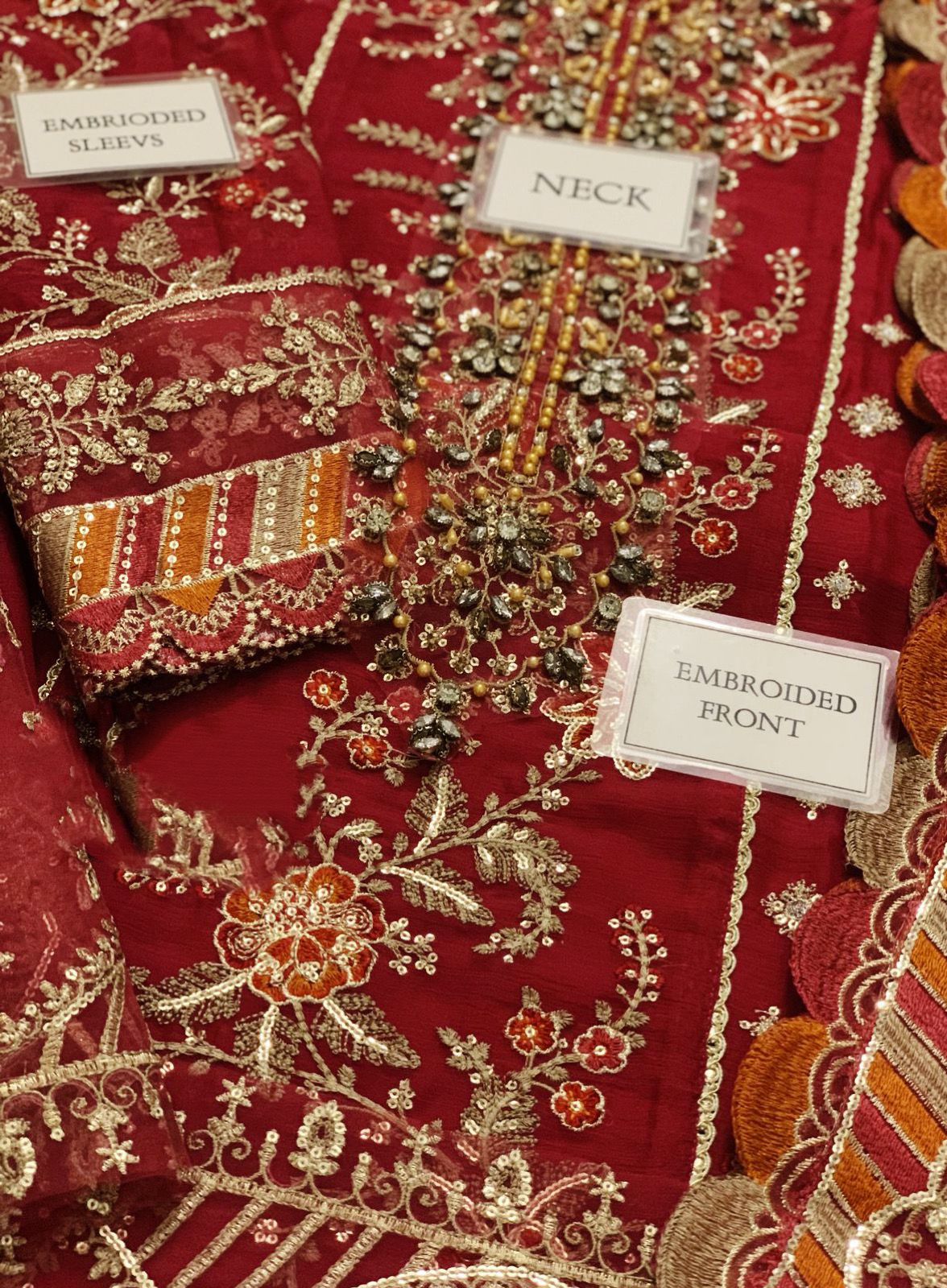 Maria B New Chiffon Collection | Heavy Embroidery Dress For Party Wear | Beautiful wedding Dress For Girl's | Designer Dress