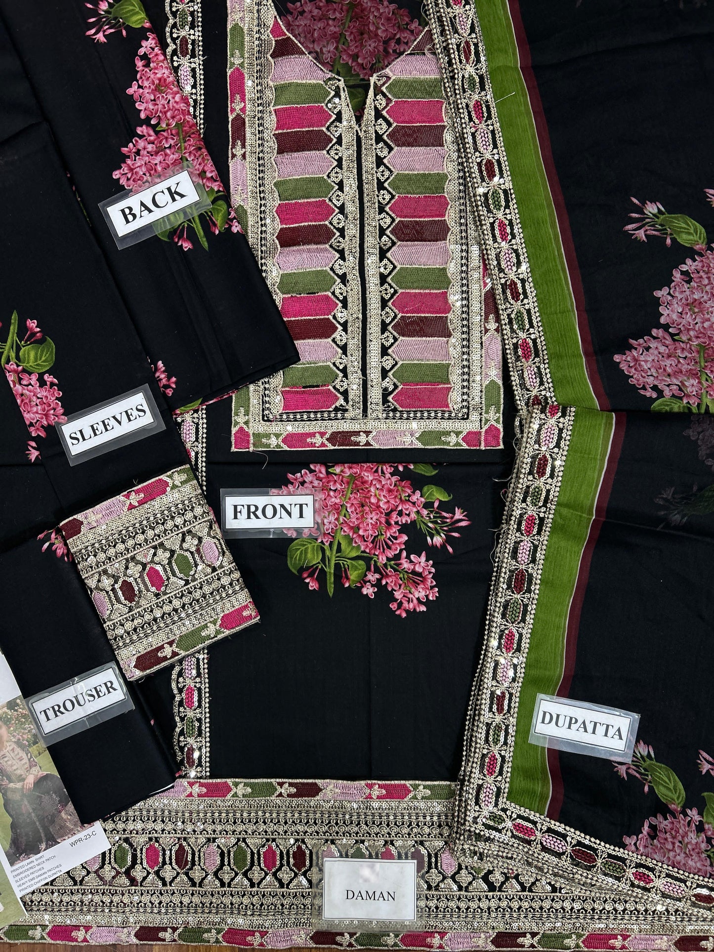 Sabyasachi Lawn Hit Code | Premium Lawn 2026 Unstitched 3PC  | Embroidery Lawn Dress | Branded Dress For Girl's