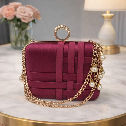 Stylish Hand Clutch for Girls | Top Lock Metal Clutch | Beautiful Hand Metal Clutch 😍