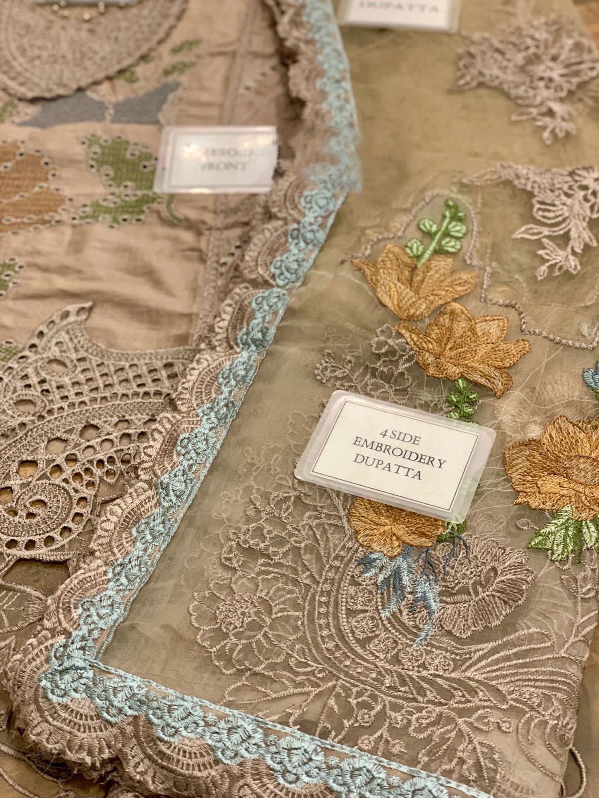 Maria B Luxury Lawn 2026 Embroidered Dress MBL-D-2406-B-24 | Schiffli Lawn Suit | Branded Maria B Party Dress | Premium Quality Lawn Dress