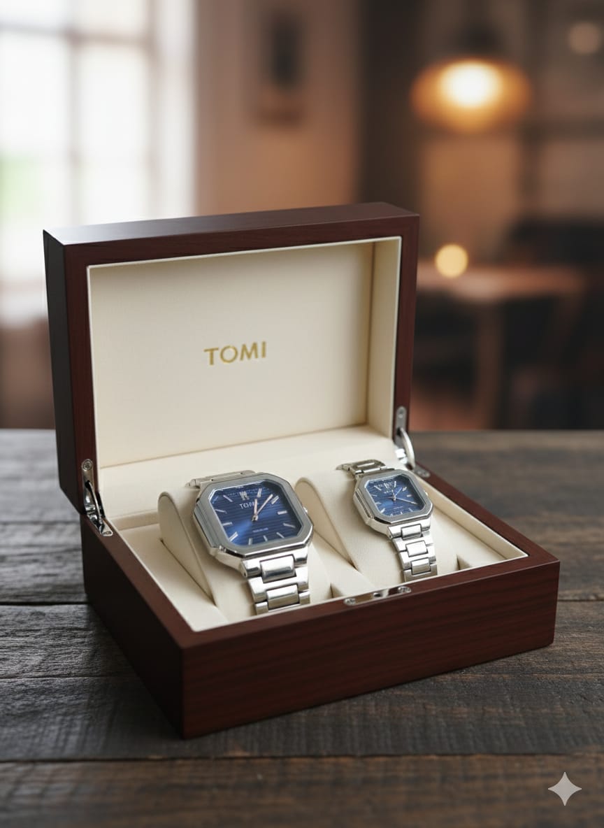 Beautiful Couple Watch| Couple Chain Watch| Couple Watch ⌚