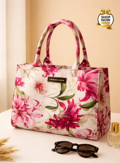 High Quality Big Size Canvas Tote Bag with Inside Pocket – Durable & Stylish | Beautiful Stylish Handbag 👜