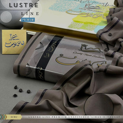 Libas-e-Yousaf Premium Unstitched Fabric | Four-Season Luxury Fabric for Men | Libas-e-Yousaf Fabric | Branded Dress For Men's