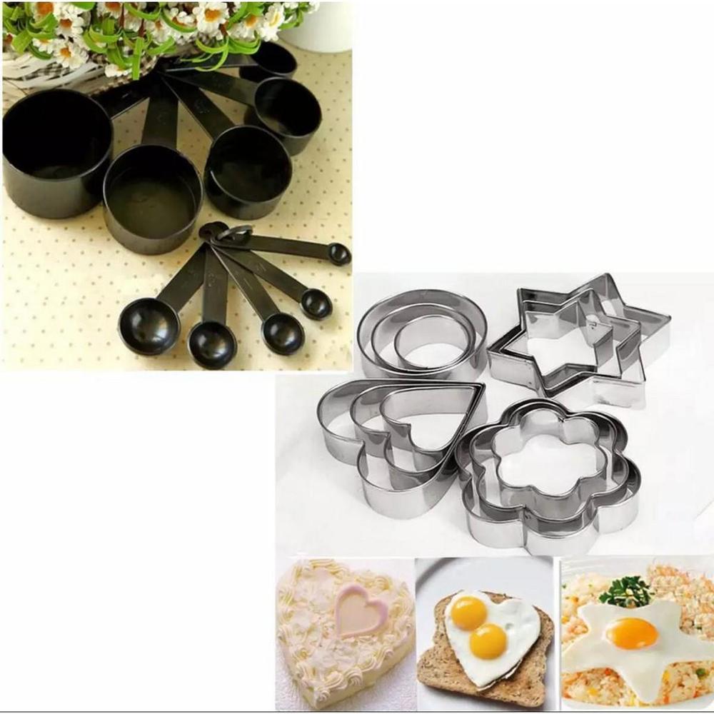 Cookies Cutters| Measuring Cups Spoon | Stainless steel Cookies Cutters