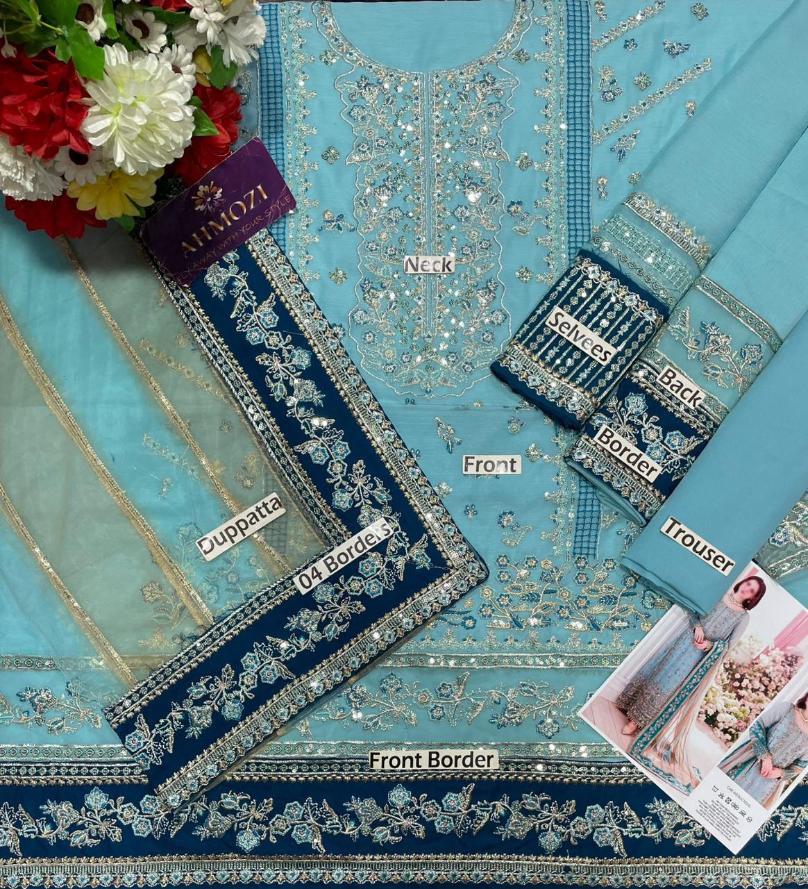 Charizma Embroidered Chiffon Collection