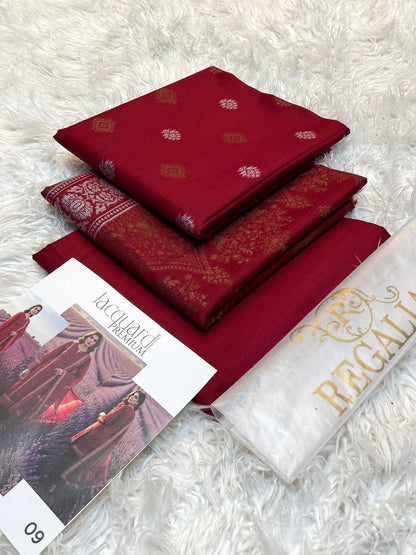 REGALIA Cotton Jacquard Collection 2026 | Digital Printed Jacquard Suit Original | Brand Dress For Girl's