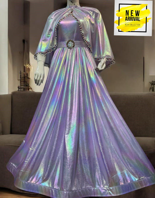 Western Style Maxi | Rainbow Maxi For Girl's | Beautiful Western Style Maxi | Moonlight Maxi 2025