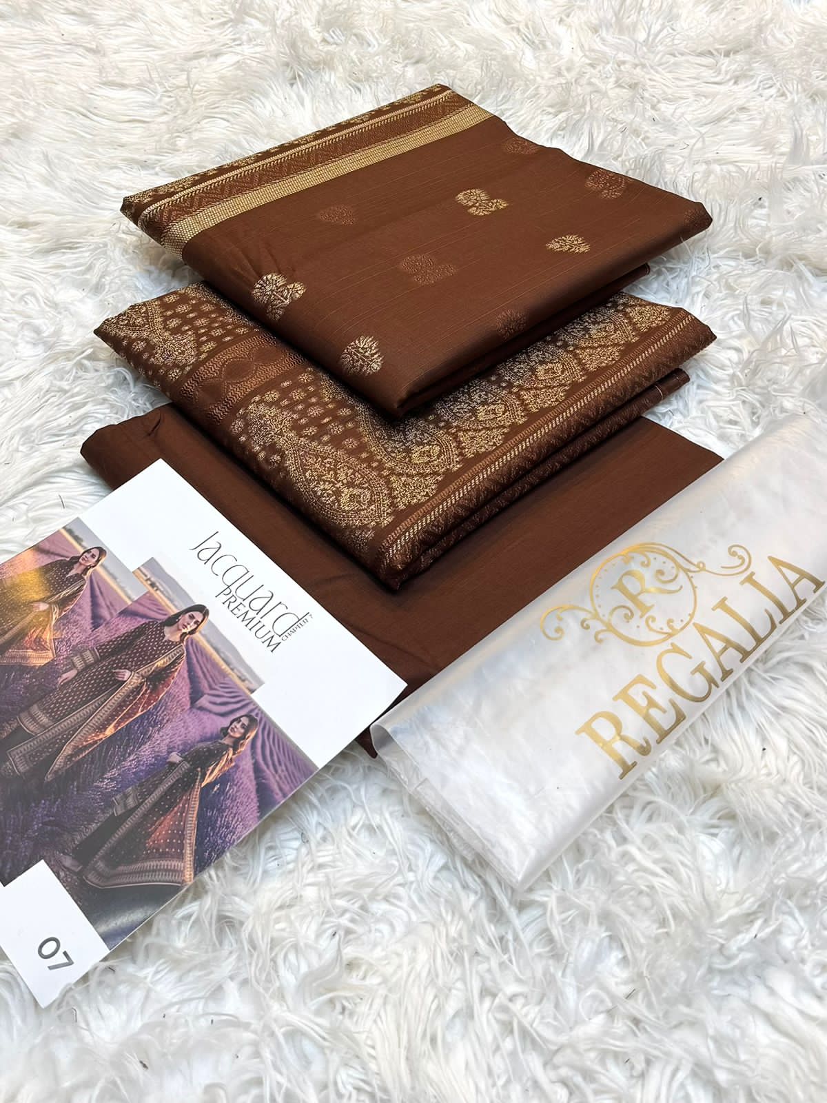 REGALIA Cotton Jacquard Collection 2026 | Digital Printed Jacquard Suit Original | Brand Dress For Girl's